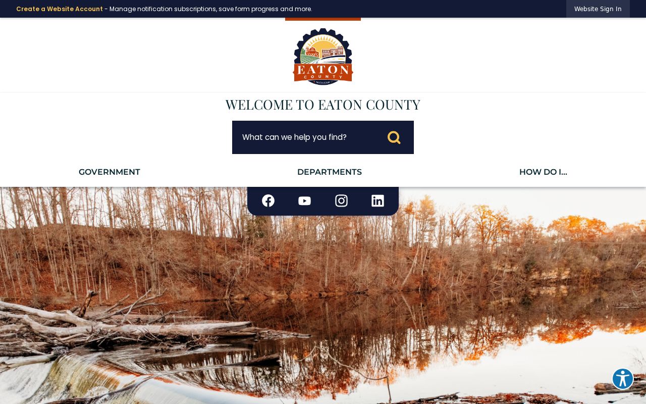 Eaton County criminal history government records directory