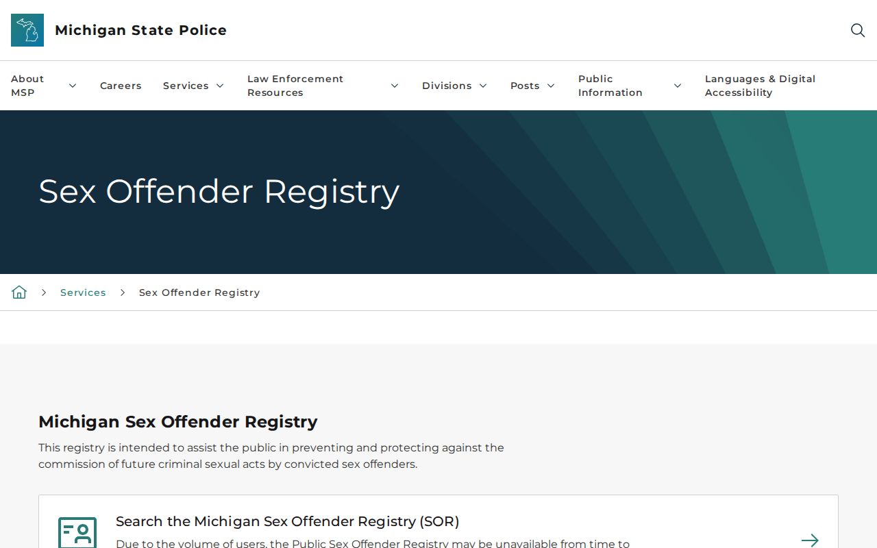 Eaton County sex offender registry help and alerts